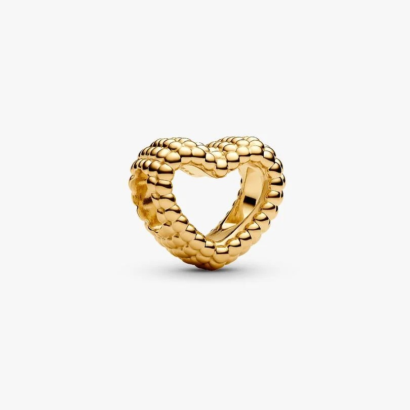 Fashion Women Girls Silver Gold Copper Personality DIY Ocean Loose Beads Opal Pink Flower Animal Letter Heart Accessory For Making Bracelets Jewe-image-1105843431