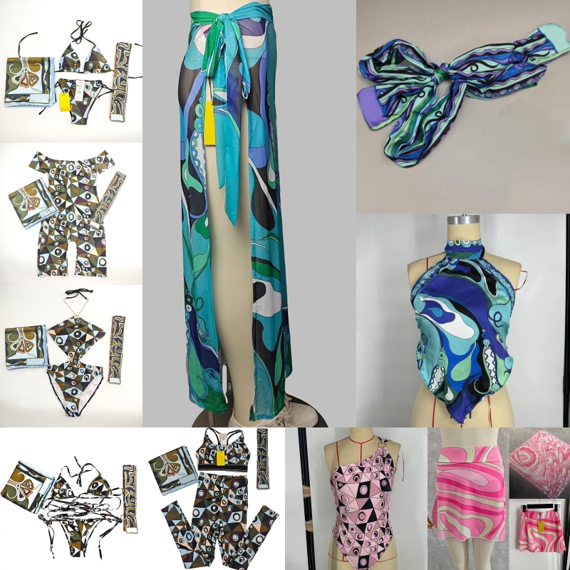Bikini Vintage couleur bloqué imprimé maillot de bain filles sexy maillot de bain concepteur plage maillots de bain vacances d'été piscine fête d
