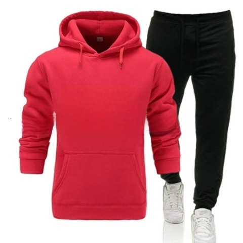 Designer Men's sports sporty fashion printed suit men's women's fleece solid color sweatshirt casual wear 61 97