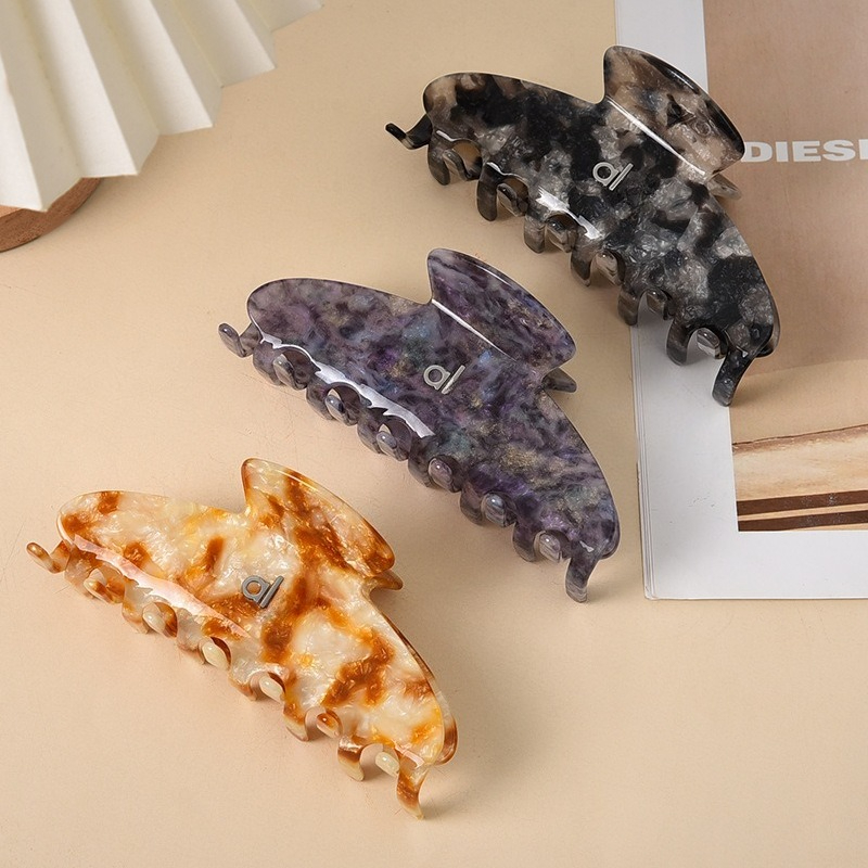 Designer Clamps Hairpin Luxury Letter Hair Clip Girl Hair Women Girl Fashion Accessories Shark Hairpin-image-1105888213
