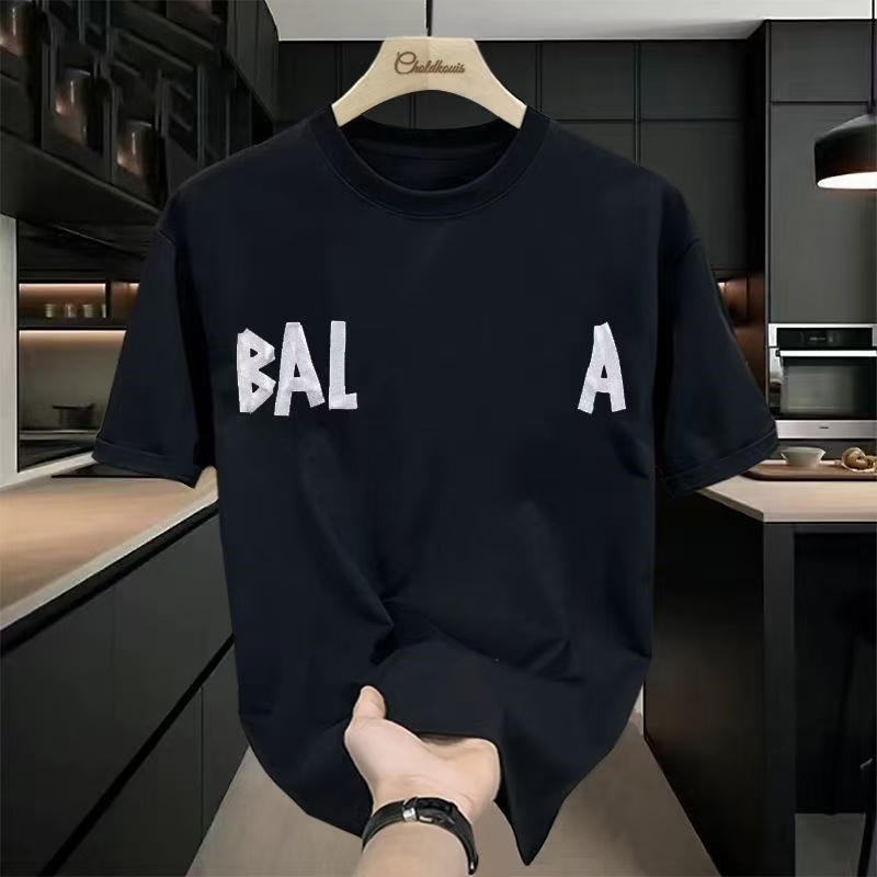 Summer new high-quality fashion designer luxury fashion mens and womens casual cotton T-shirt fashion letters T-shirt short sleev-image-982326072