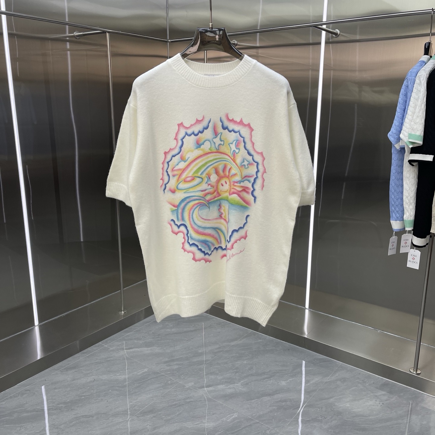 Men's Plus Tees & Polos t-shirts Round neck embroidered and printed polar style summer wear with street pure cotton 554yh