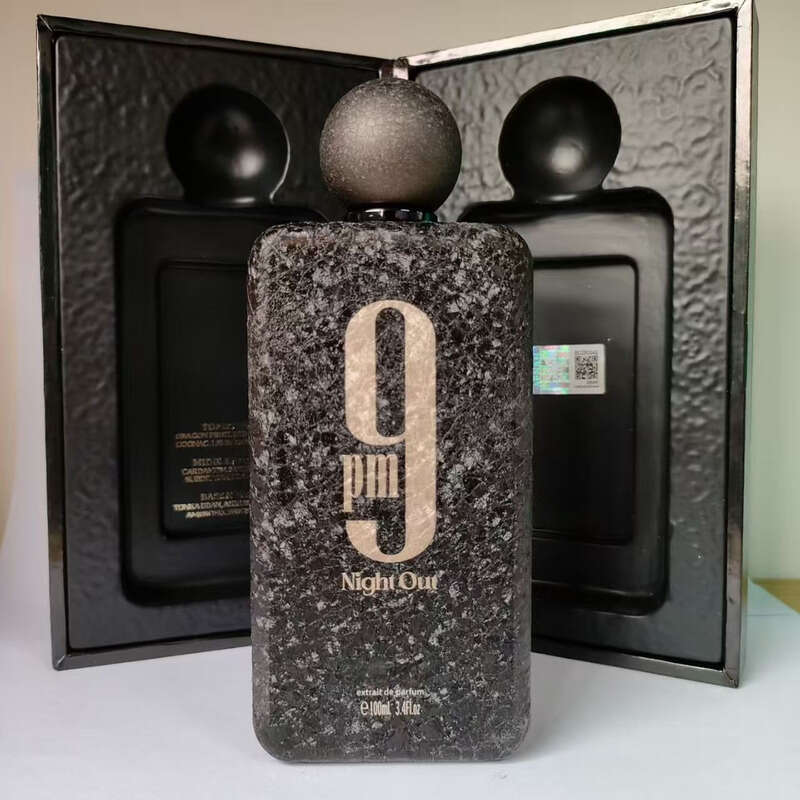 Afnan 9PM 100ML 3 4FL OZ Men's Long Lasting Gourmet Oriental Notes Cologne Eau de Parfum Feronomas Perfume Hombre fast ship-image-1106287612