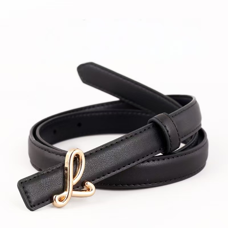 2025 New Designer Men's and Women's Leather 2 0CM Jeans Simple High end Versatile Fashion Belt with 6 Colors to Choose from