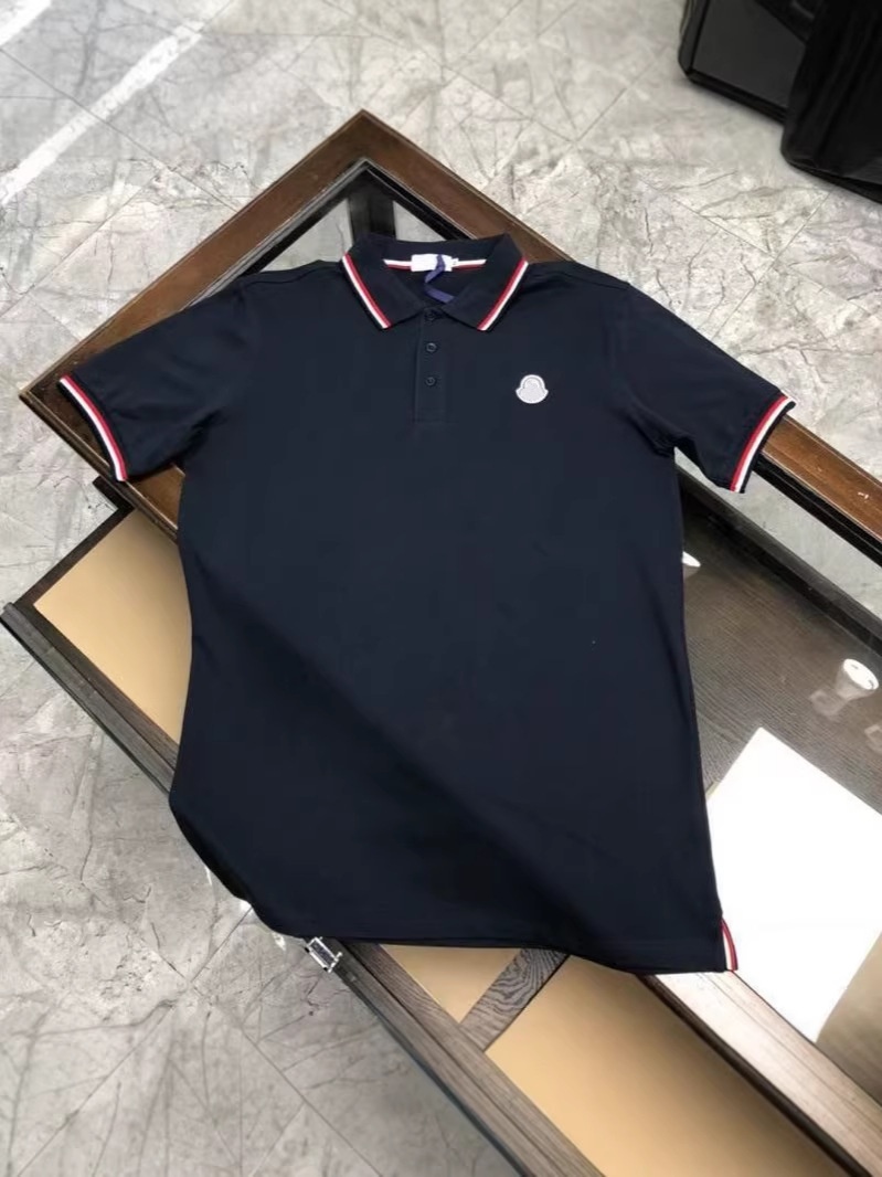 Designer Mens Polo Shirts Trendy Athleisure Embroidery Loose Solid Color Tee Business Breathable t Shirts