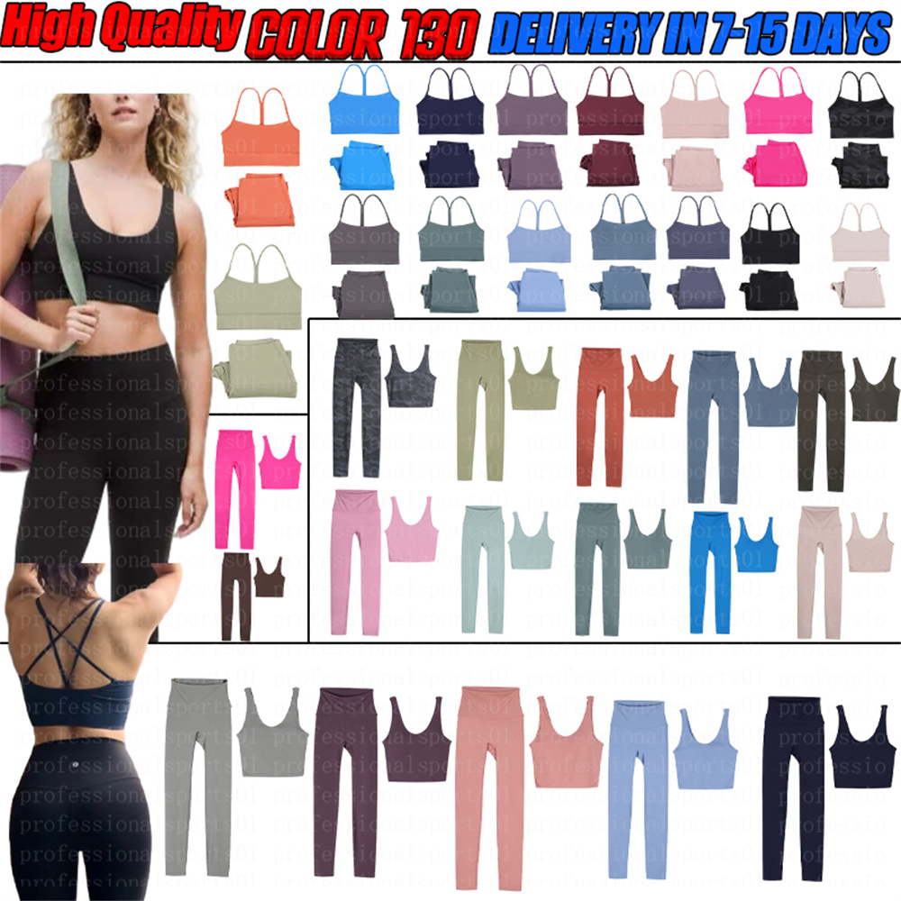 2026 new designer lulues Yoga Outfit Fitness Sports Bra AntiSweat Fitness Womens Top yoga pants yoga bra-image-933505689