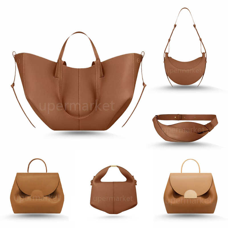Designer Casual Tote Bags Luxury Womens Shoulder Bag Vintage Half Moon Crossbody Bag Daily Large Handbag Small Wallets Underarm Flap Simple Solid Ha
