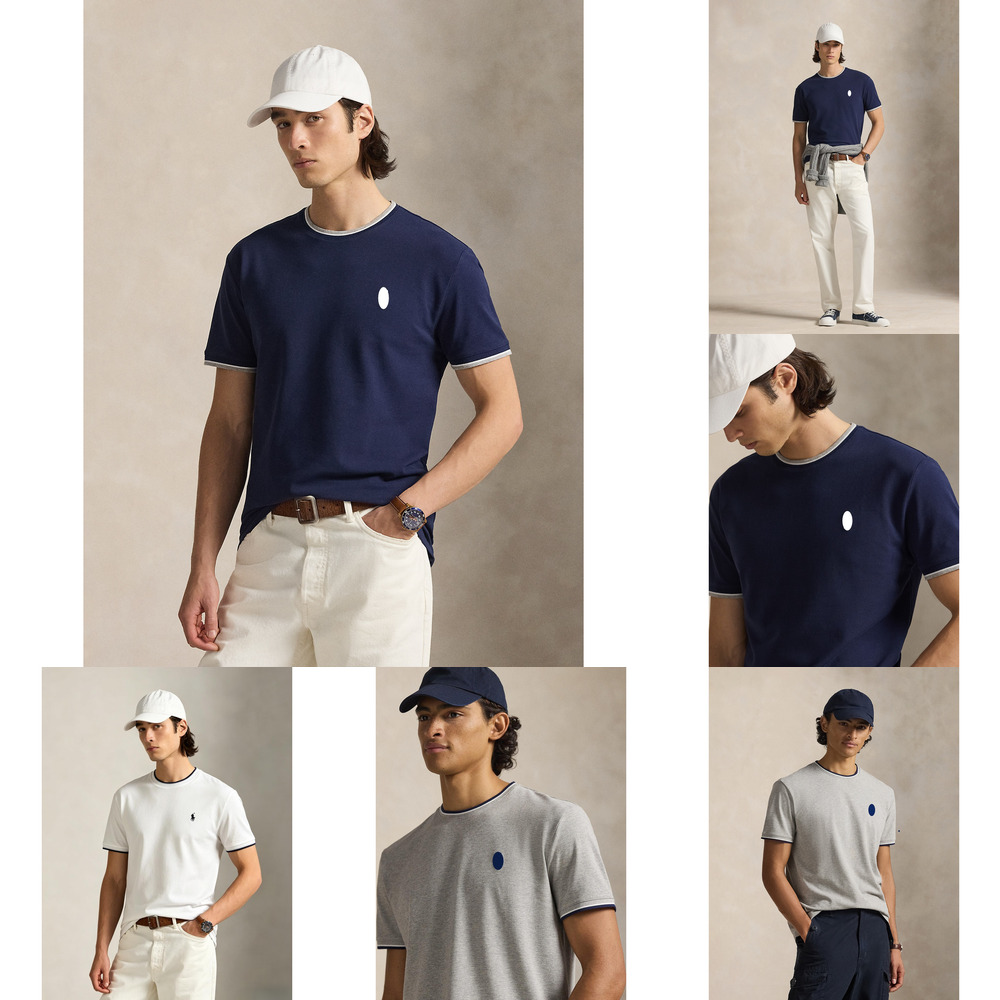 Designer Men Polos T-shirt Summer Mens Polo Shirt Solid Color Cotton T-shirts Luxury Brand Fashion Embroidery Casual Loose Short Sleeve
