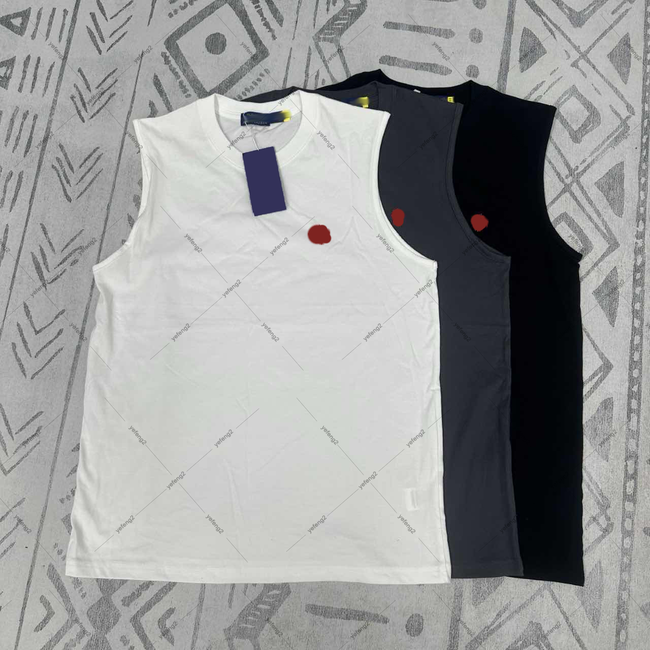 Mens vest Tank Top Classic Pony Embroidery Basic Essential Old Money Style Breathable Soft Casual Daily Layering Undershirt