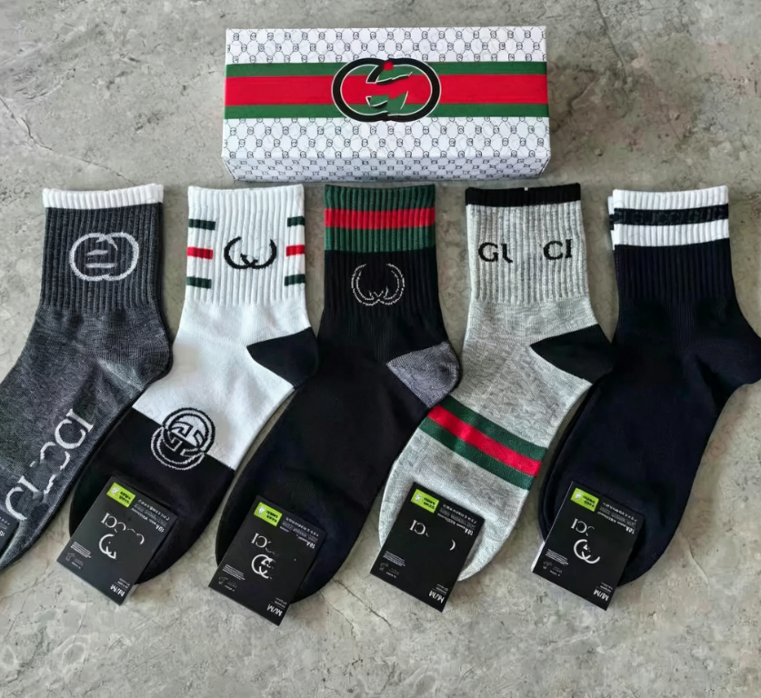 mens Hosiery womens sports gg socks Designer Sports Socks Sweat Absorbent Summer Breathable Soft Comfortable Sport Style Full Letter Printed 91f