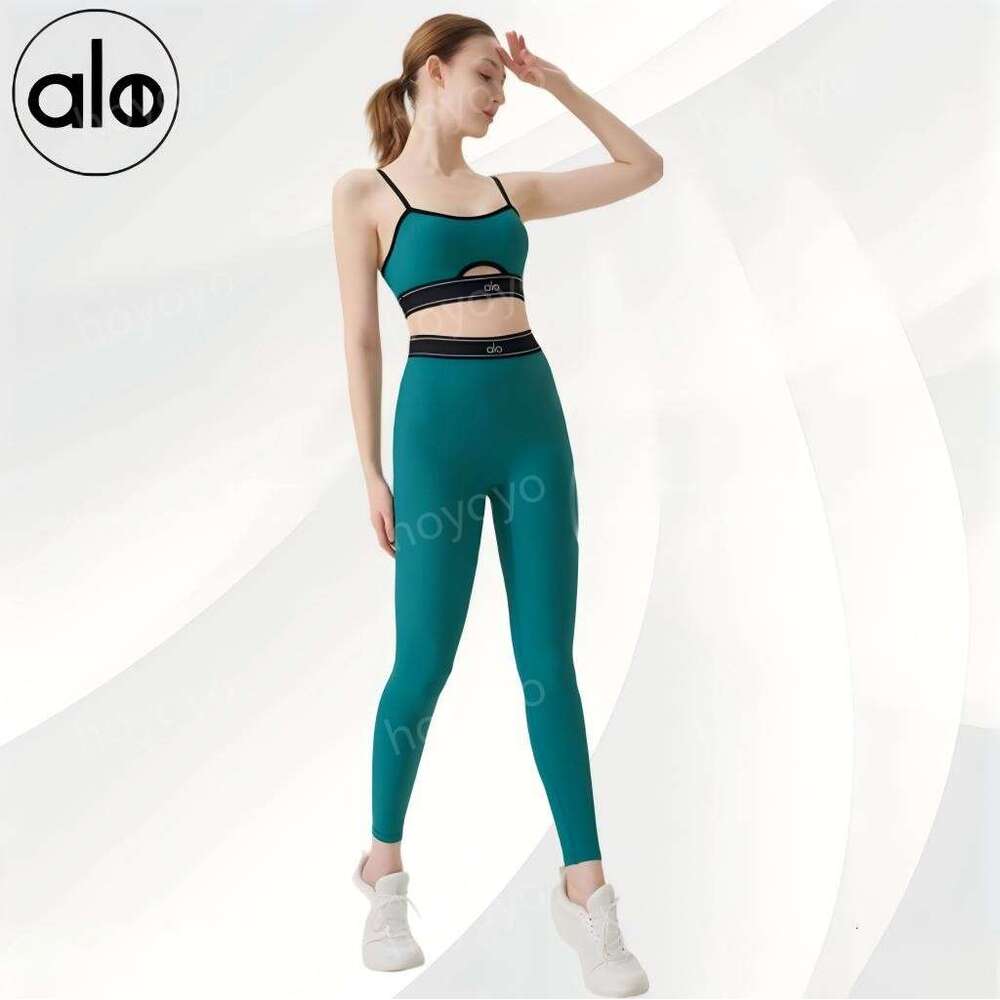 Ensemble de yoga long, court, taille haute, extensible dans 4 directions, respirant, séchage rapide, doux et tendance, sculptant, évacuant la tra