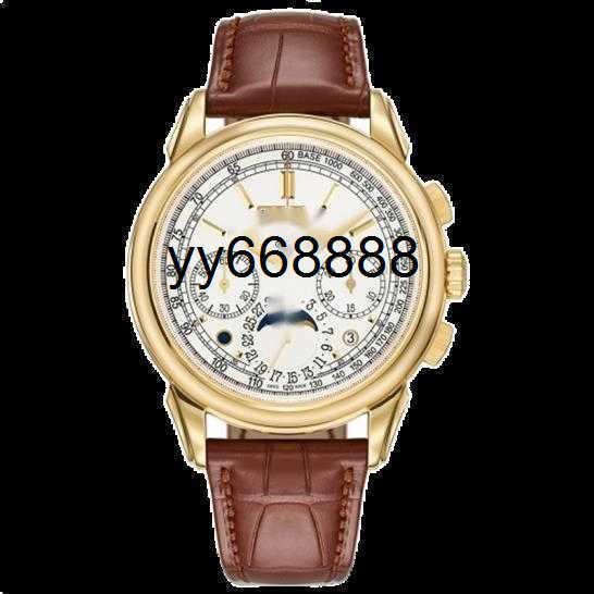 Luxury Watches Super Complex Function Timepiece Series 5270j-001 Perpetual Calendar Timing Mens Fashion Leisure Business Watch Single Watch cygood L