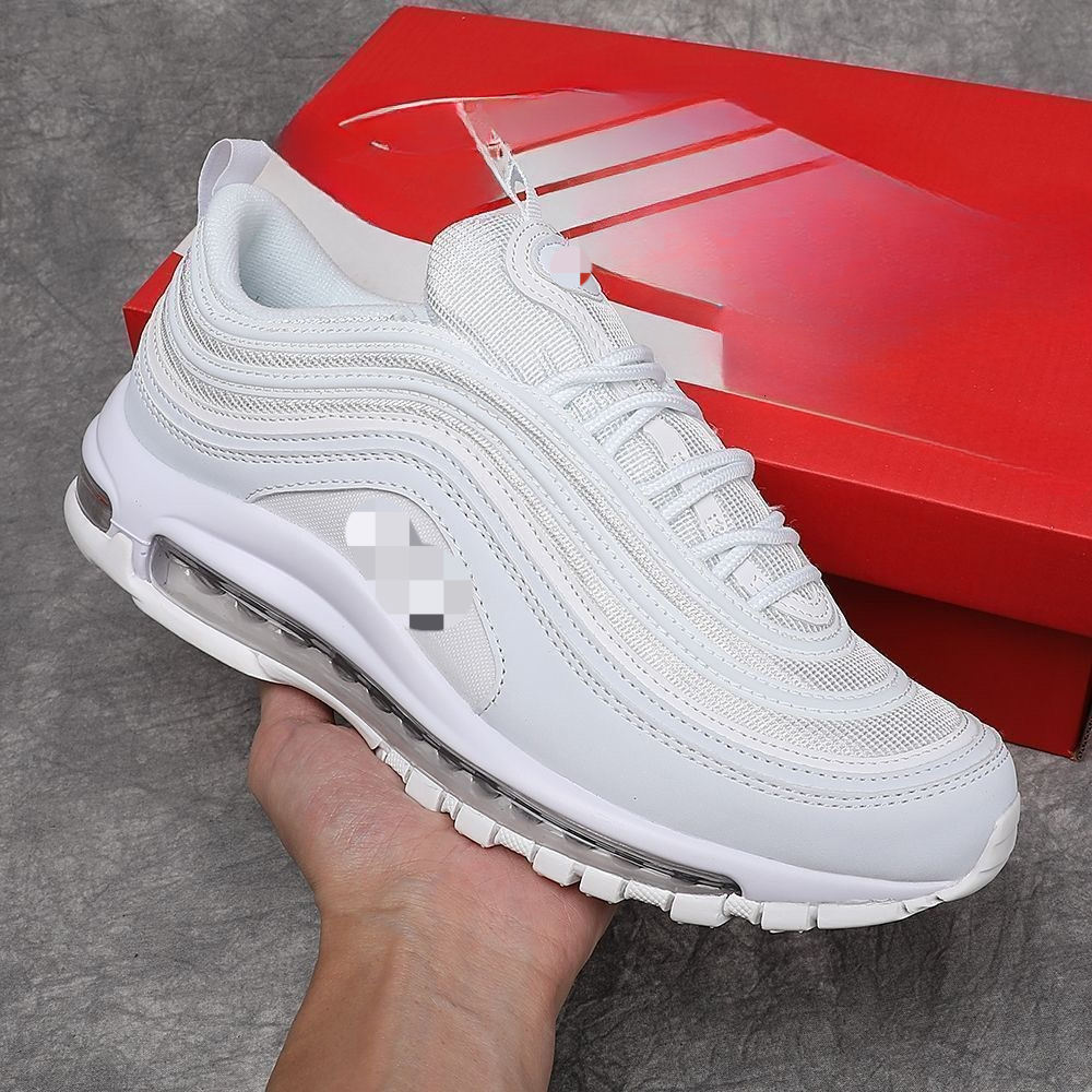 new designer pure original bullet sports reflective silver full length air cushion running shoes for men and women autumn walking shoes for couples