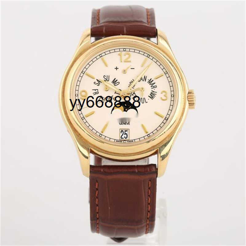 Men Luxury Watches Hand Complicated Function Chronograph Series 5146r-001 Automatic Mechanical 39mm Mens Watch Mechanical Automatic Watch cygood H9P