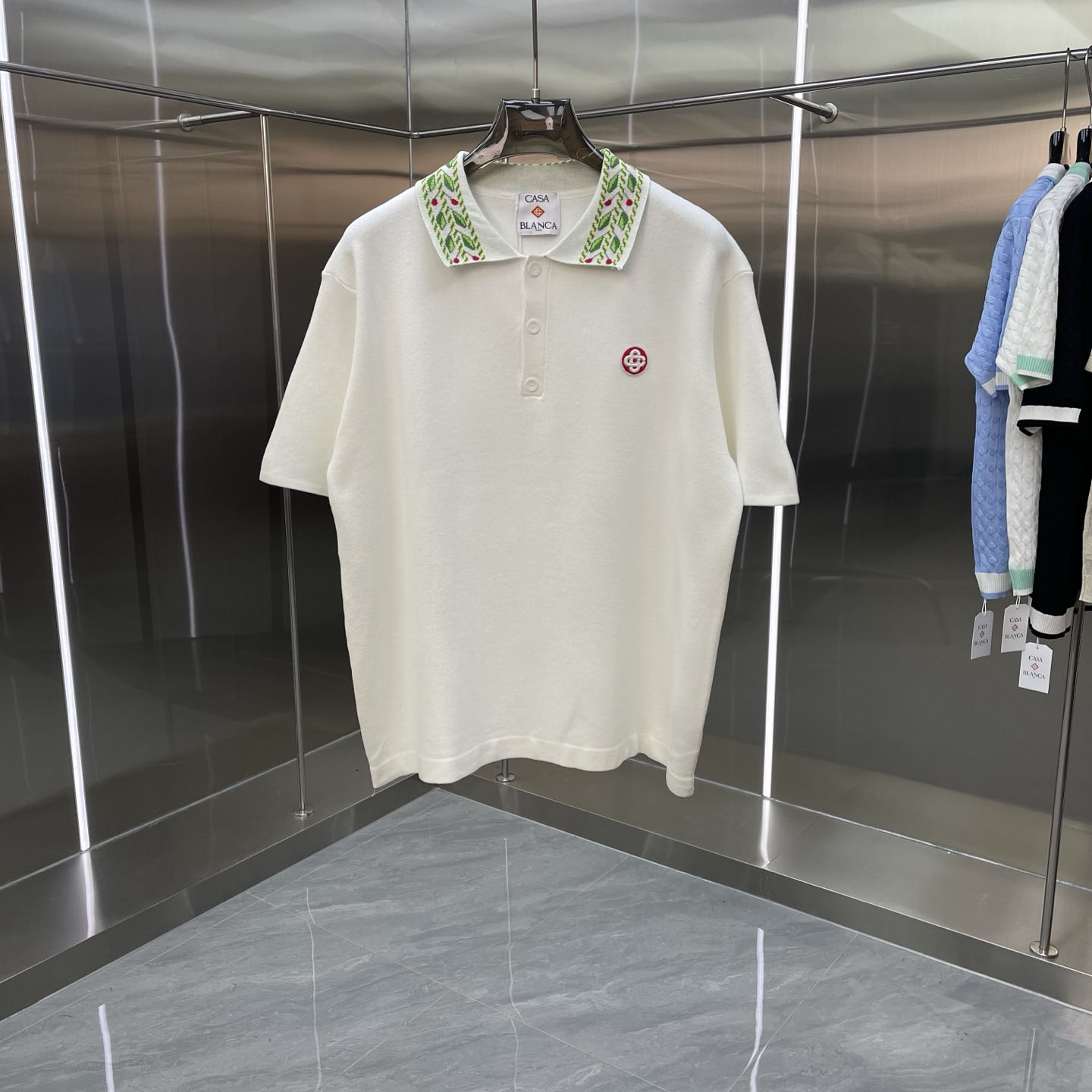 Men's Plus Tees & Polos Round neck embroidered and printed polar style summer wear with street pure cotton t-shirt 346yh