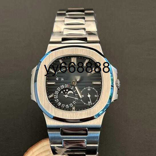 Luxury Watches Mens Watch 5712a Blue Disc Automatic Mechanical 40mm Mens Watch Stainless Steel Material Single Watch cygood CM6P