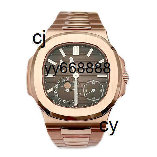 Luxury Watches Sport Elegance Series 5712/1r 18k Rose Gold Material 40mm Diameter Automatic Mechanical Mens Watch cygood EPFW