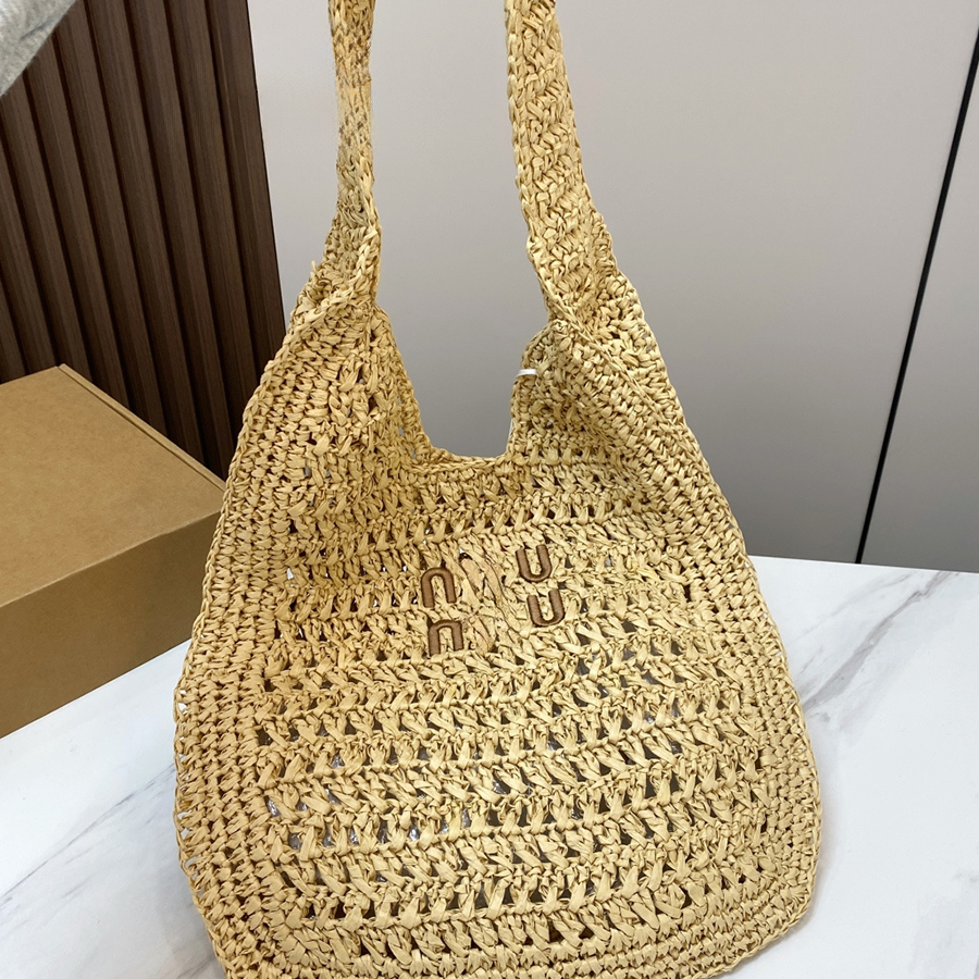 Beach Bag Designer Bag Luxury Bag Summer Straw Totes Large Capacity Shoulder Bag Women Vacation Fashion Classic Shopping Bag Letter Straw Basket