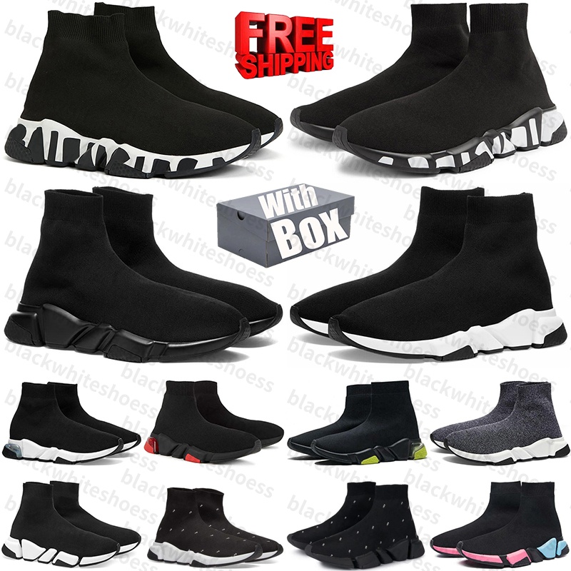 Free Shipping With Box Designer sneakers speed trainers heels Shoes Loafers kitten flats chaussure for mens womens Scarpe schuhe schoenen luxury run