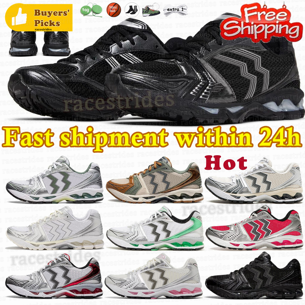 With Box k14 Running Shoes Mens Womens designer k 14 Daily outfit Sneakers Pink Triple Pure Black Silver Green Grey Brown runners Sports Trainers 36