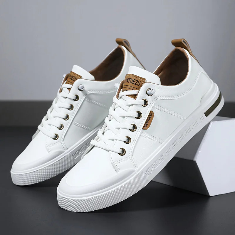 Men Shoes Spring Leather Mens Breathable Casual Plus Size 39 48 High Quality Platform Shoes Comfortable Non Slip Men Sneakers Footwear