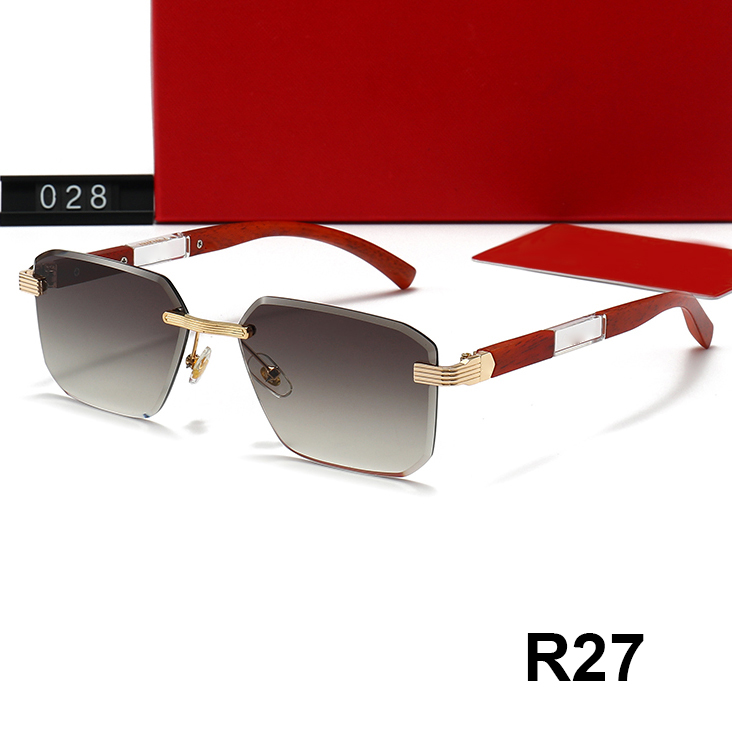 Luxury Unisex Sunglasses Designer Sunglasses Women Glasses Man Women High Quality Frameless Fashion lunettes de soleil Driving Fishing Outdoor Eyegl