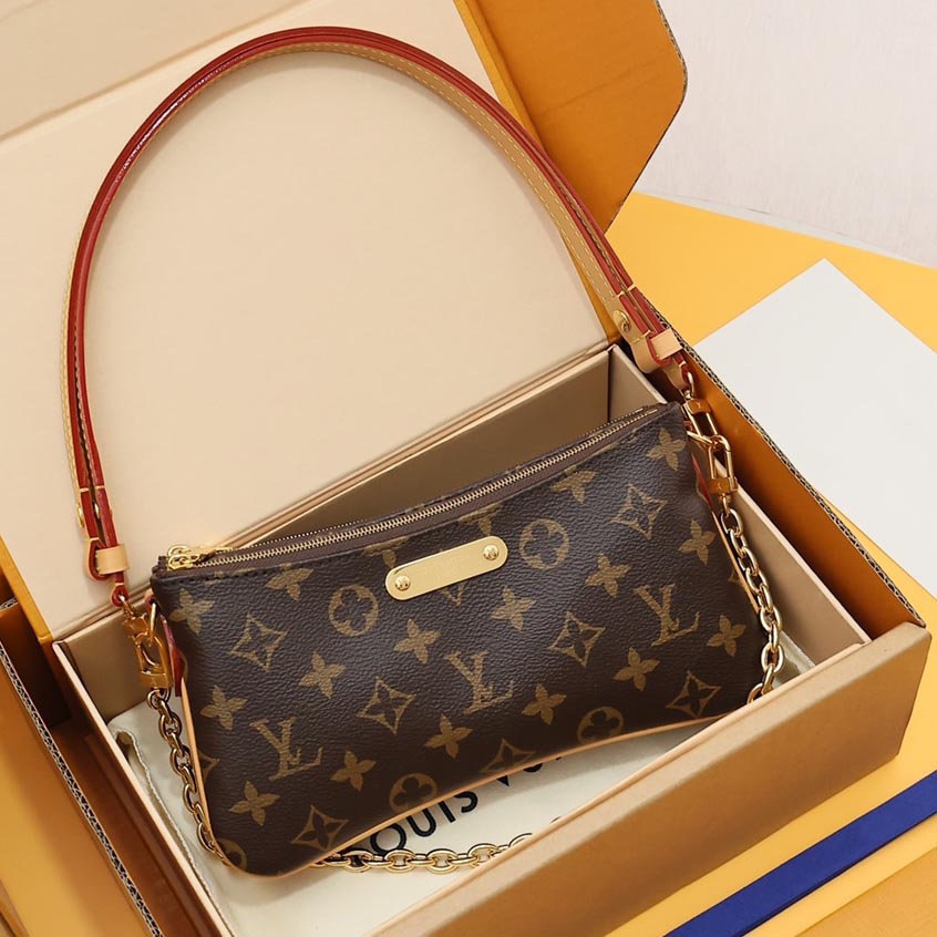 New high quality designer bag classic casual shoulder bag women's fashionable versatile bag casual shopping bag handbag chain bag half moon bag