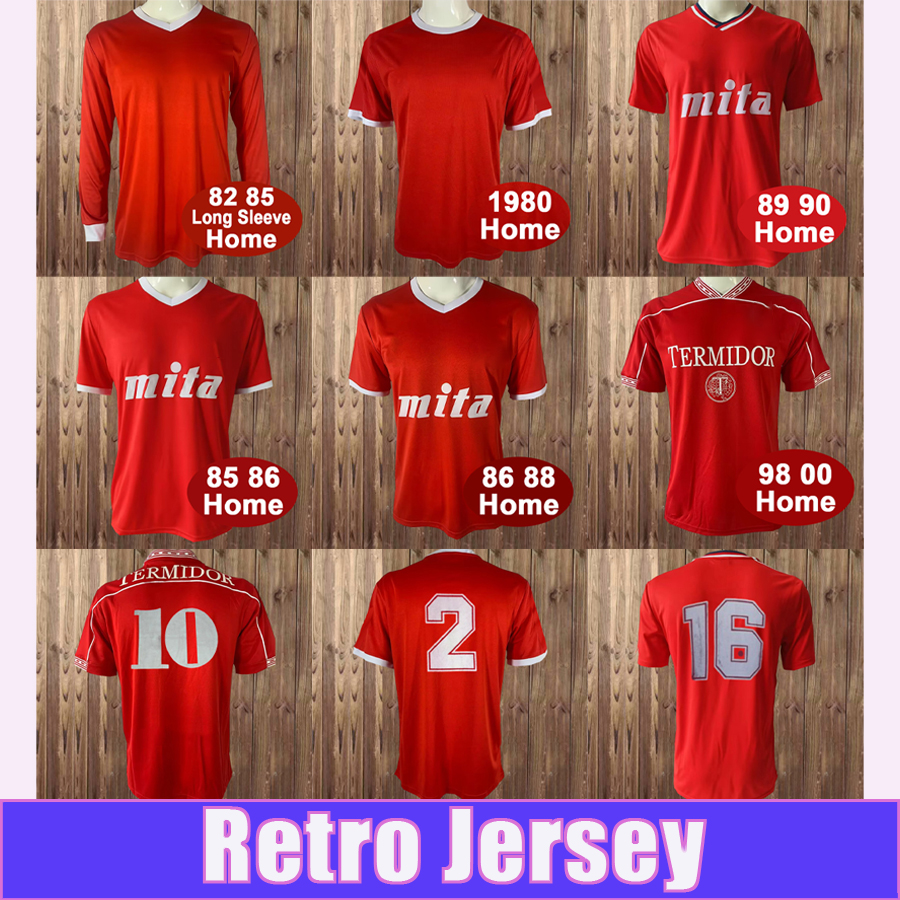 1998 2000 Independiente Mens Retro Soccer Jersey GABRIEL MILITO PABLO ROTCHEN Home 1994 1995 Football Shirts Short Sleeve Vintage Adult Uniforms