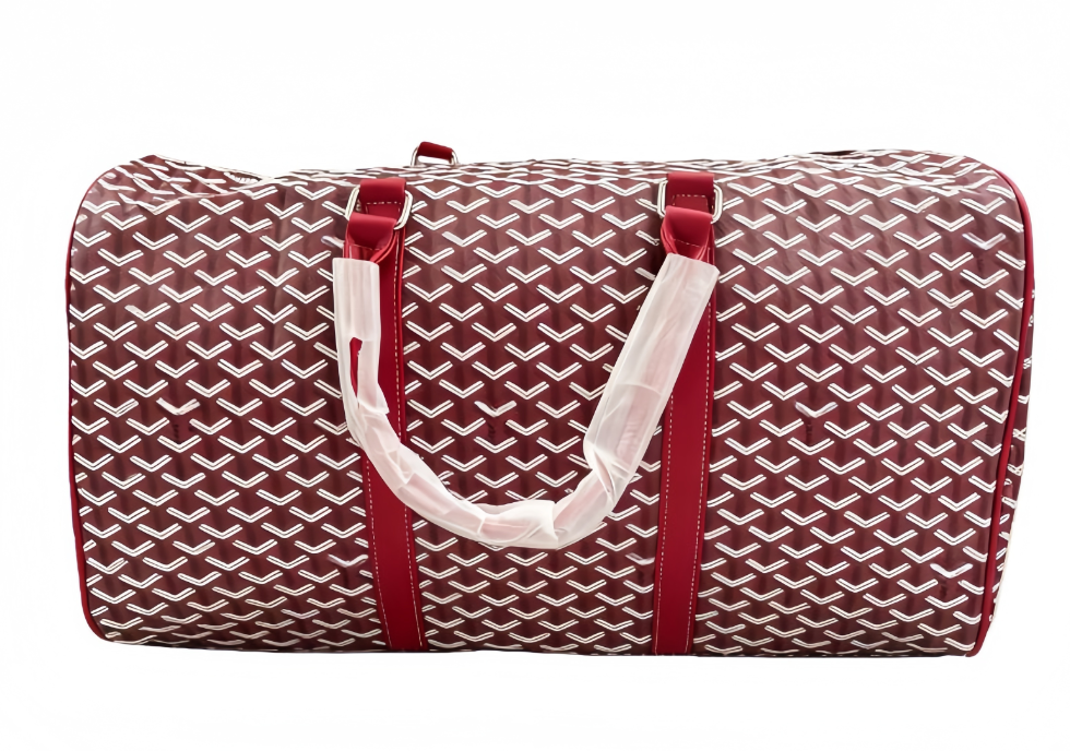 Designer plunjezak, unisex reistas met grote capaciteit, Pu-leer, draagbare weekender, handbagage voor overnachting, handbagage voor heren, dames, b