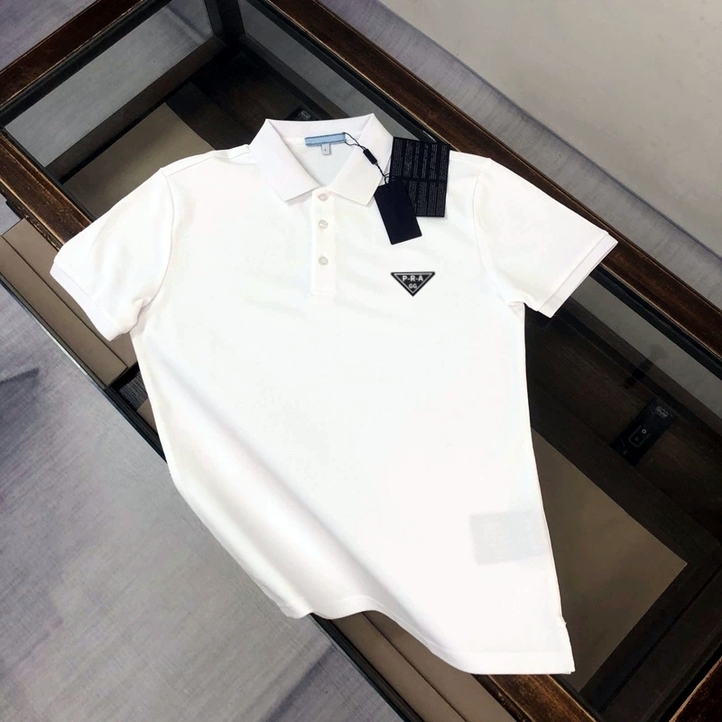 GG-Pra Designer Hommes Polos T-shirts T-shirts Casual Business Polo Homme Femme Sport Respirant Polo anti-transpiration Sweat-shirts à manches co
