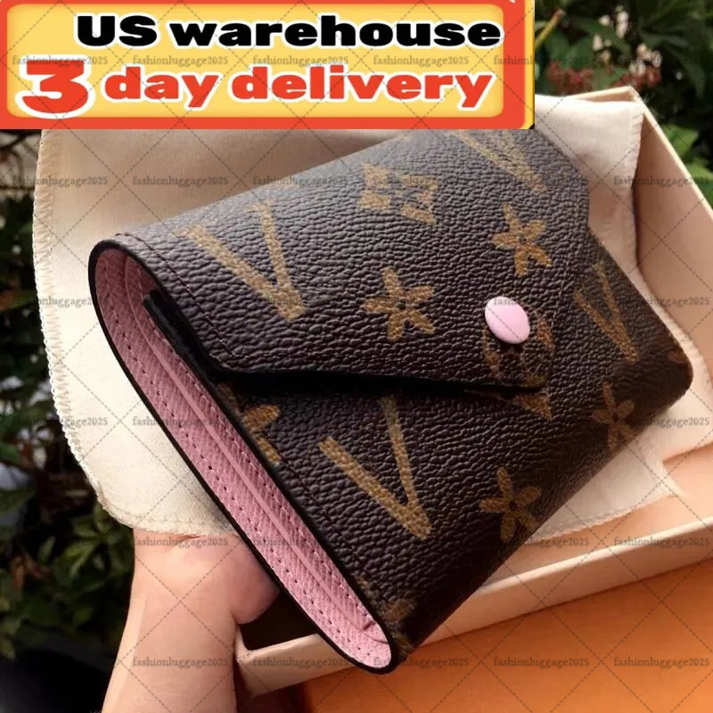 Women Designer Wallet Premium Leather Coin Purse Multicolor Zipper Pocket Mini Compact Card Holder Key Pouch Luxury Small Purse Travel Accessories