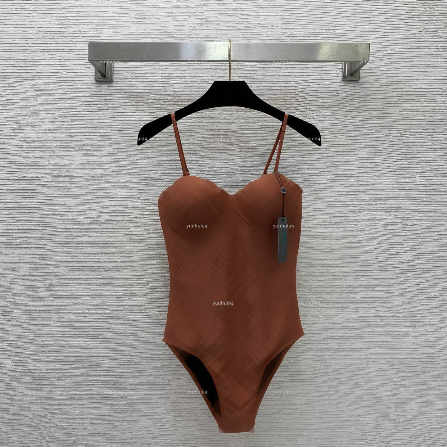 Popular conjoined women swimsuit summer lady bikini women designer clothes dimensional hard cup camisole one-piece bathing suit A628X13N240-image-1106172728