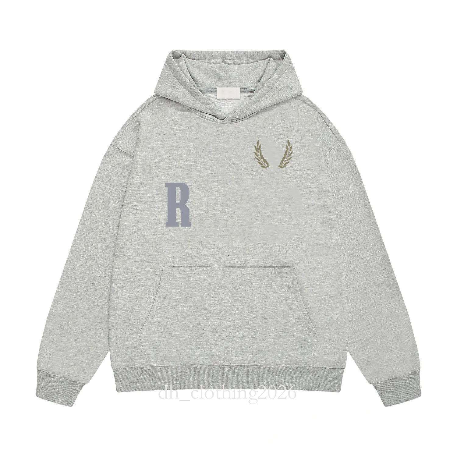 Rhuds Hoodie Designer Mens RH Hoodies Hip Hop Top Quality Cotton Casual Streetwear Fashion High Street Retro Style Luxury Brand Long Sleeve Rhud Pul