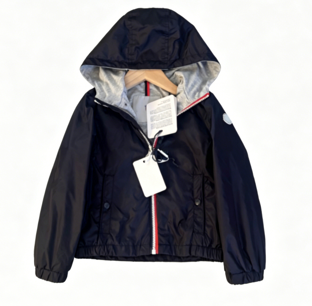 Resistant Winter Designer Autumn Kids Wind Hooded Warm Jacket Streetwear Outdoor School Coat Handsome Outerwear For Baby Boys Girls