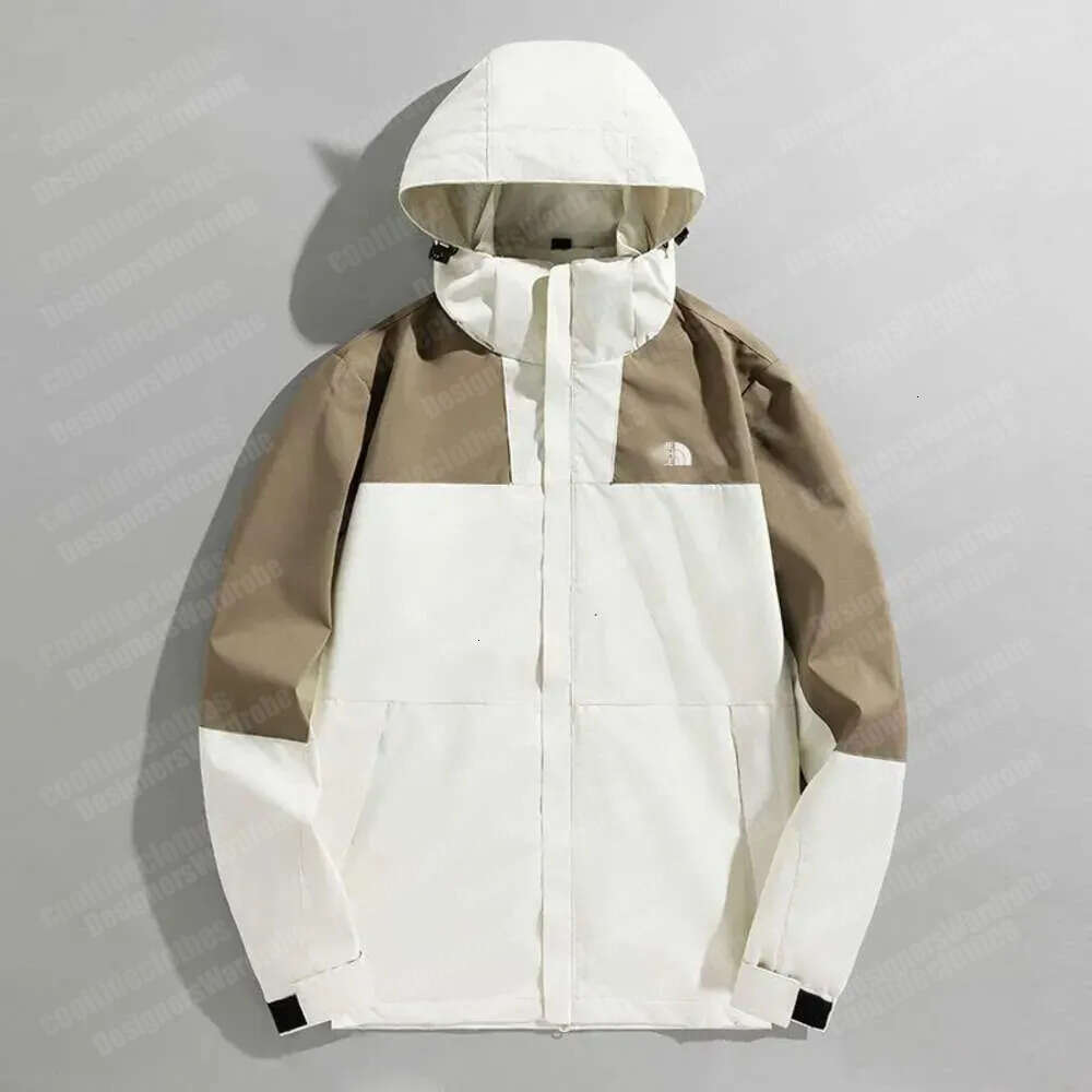 Men Waterproof Jacket Designer Outdoor Winter High Quality Mens Jackets Thin Hooded Coat Outdoor Leisure Sports Windproof Coat