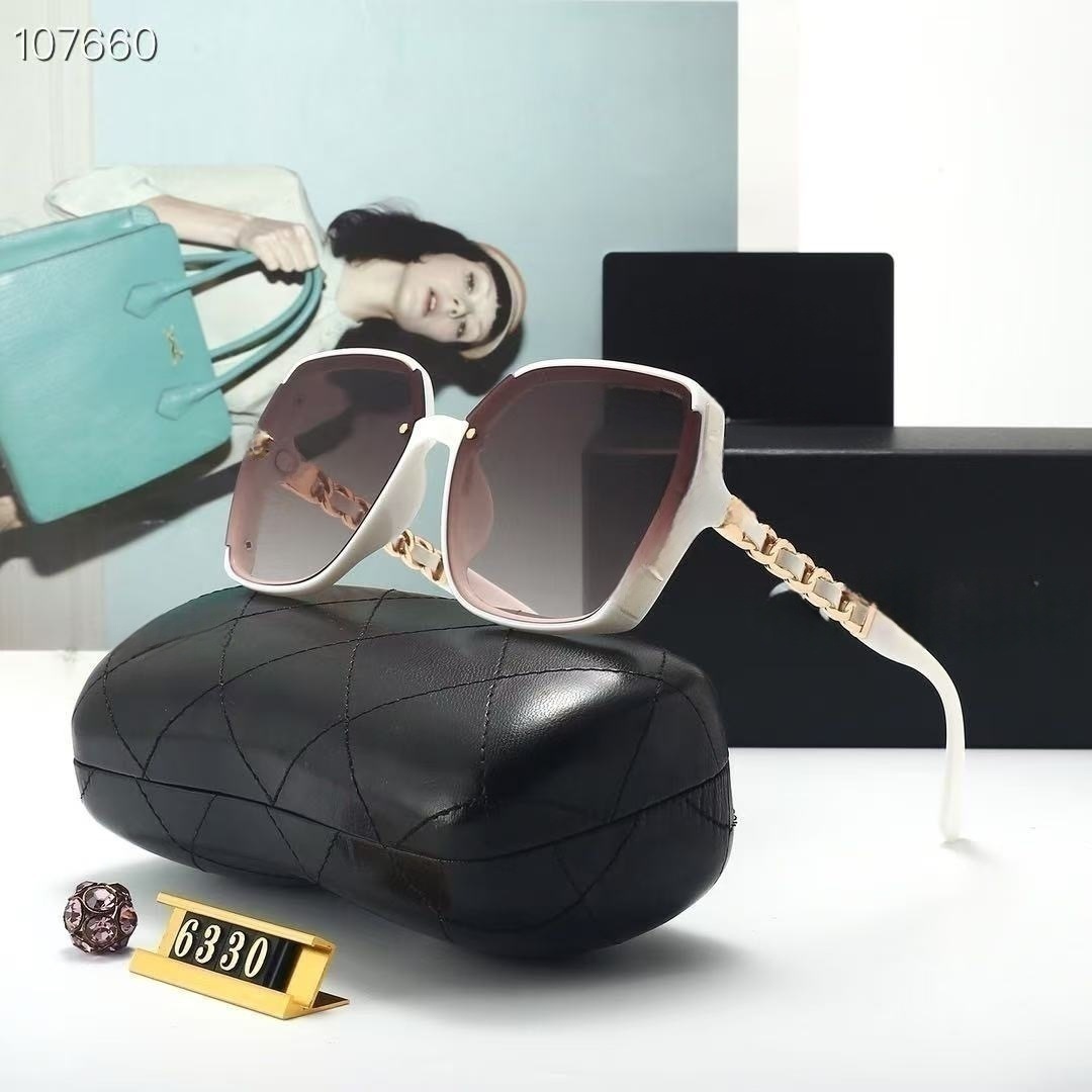 Wholesale 2026 new Xiaoxiangfeng 6330 sunglasses women's sunglasses fashion trend temperament travel glasses