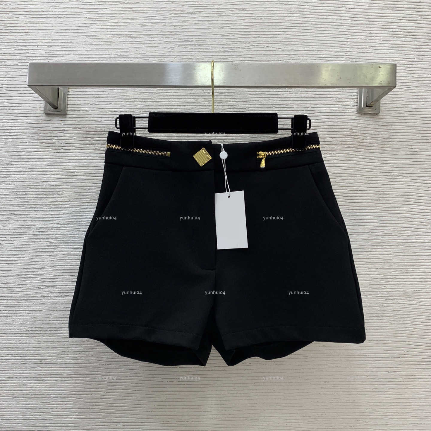 Popular minimalist women pants summer lady jeans women designer clothes cotton shorts A510X10N177-image-1106330810
