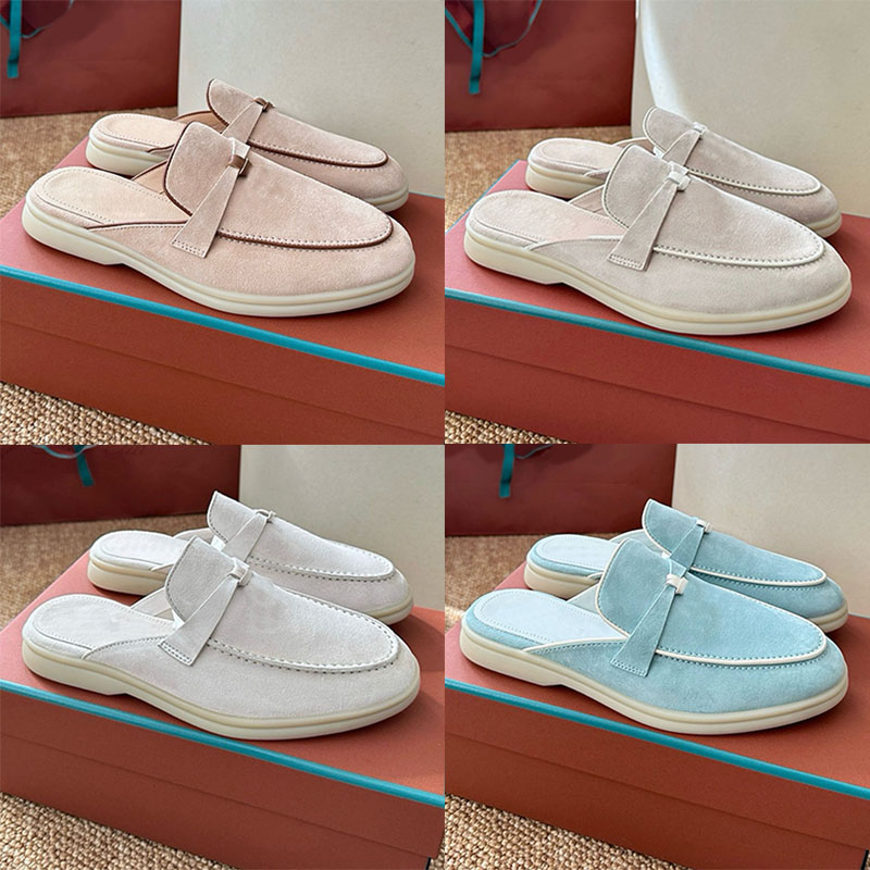 À la mode pour hommes et femmes, pantoufles de marche, dessus de chaussures en soie Yangjing, couture à la main, Mule, semelles en caoutchouc ant