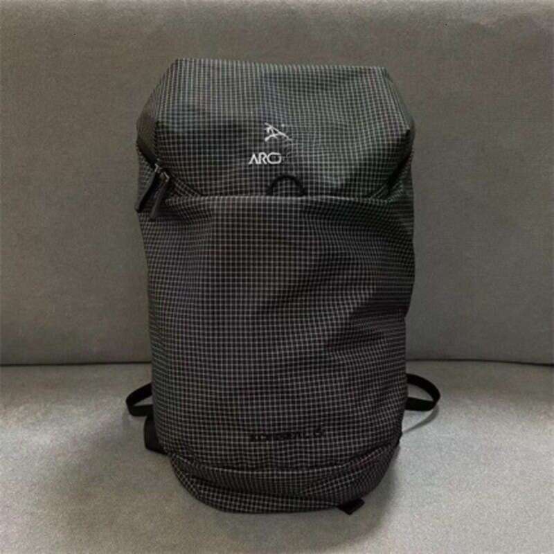 Arcteryxbags Designer Bag Outdoor Hiking Backpack Arcteryxitys Large Capacity Plaid Backpack Lightweight Waterproof Multifunctional Business Unisex