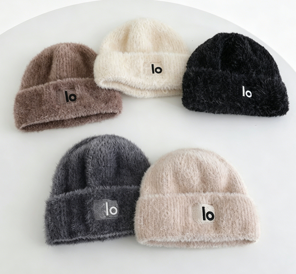 Kids Woollen Caps Designer Hats Caps Newborn Knitted Hat Hats Luxury Beanie Children Warm Protective Cap Toddler Autumn Winter Accessories