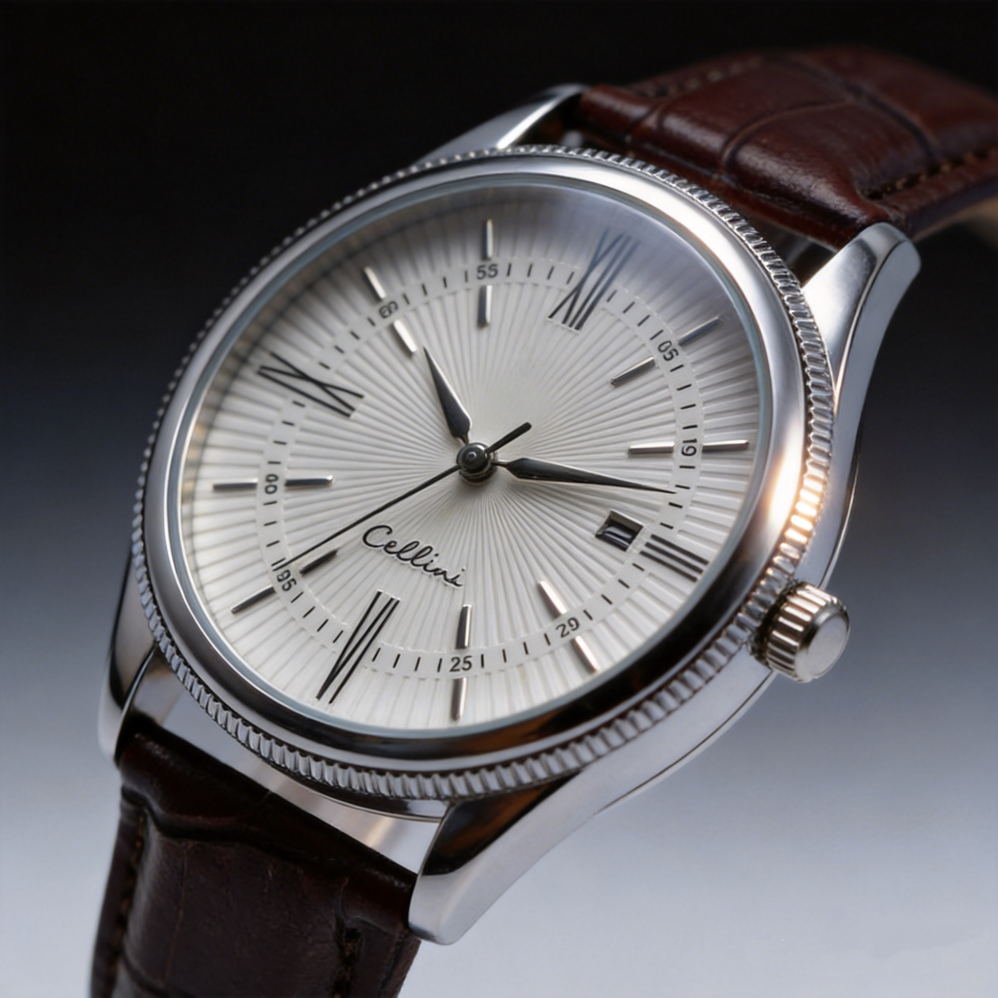 Classic Rose Gold Watch Men Designer Luxury Quartz 40mm Auto Date Analog Vintage Leather Watch Wholesale Men Wristwatch Gifts For Father Clock montr