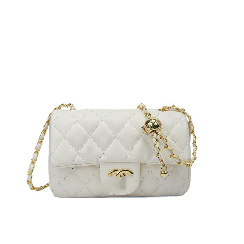 Designer Handbag Leather Shoulder Bag Golden buckle Gold Ball Purse Women Totes Classic Clutch Genuine Leather Crossbody Wallet
