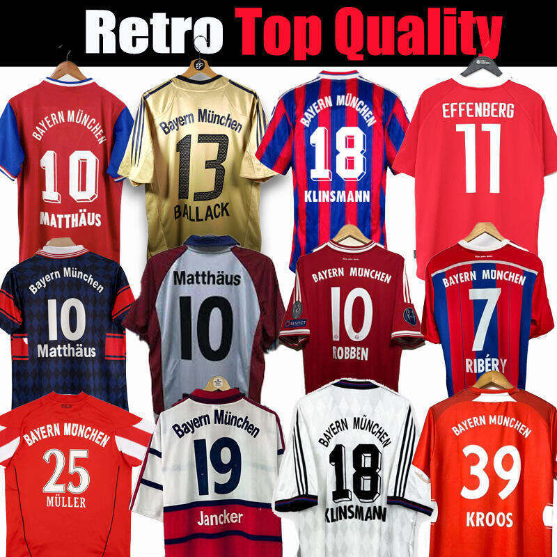 retro jerseys Littbarski 94 95 96 97 98 99 00 01 Pizarro SCHOLL Klinsmann Matthaus 1997 1999 Lizarazu Muller ROBBEN Ribery Schweinsteiger 31 ELBE-image-892819684
