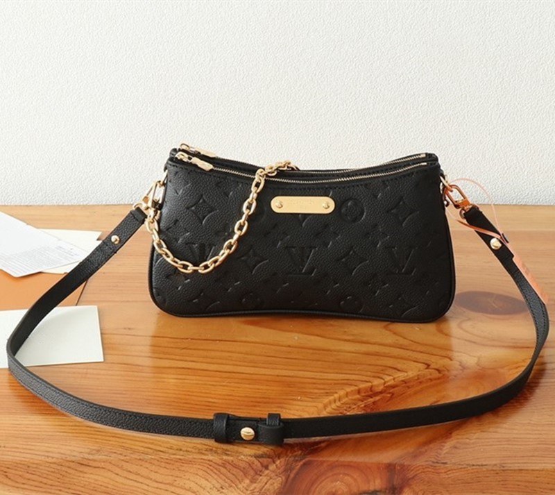 12A Buyers Picks Pochette Womens crossbody shoulder bag designer handbag Luxury Monogram leather bags mirror quality Zipper underarm Baguette bags p