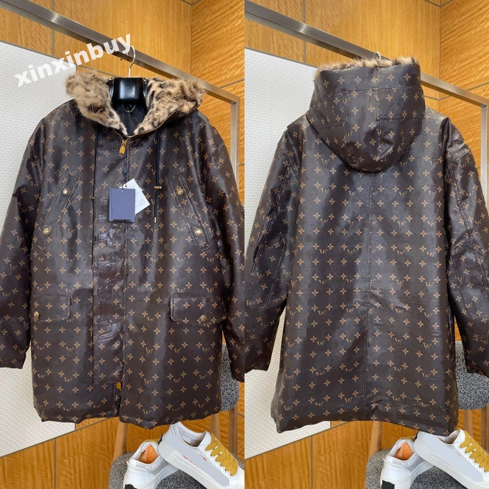 xinxinbuy Designer coats Jacket Men Women leather letters jacquard pattern loose Italy Long Sleeve Man Paris green black blue Purple S-3XL