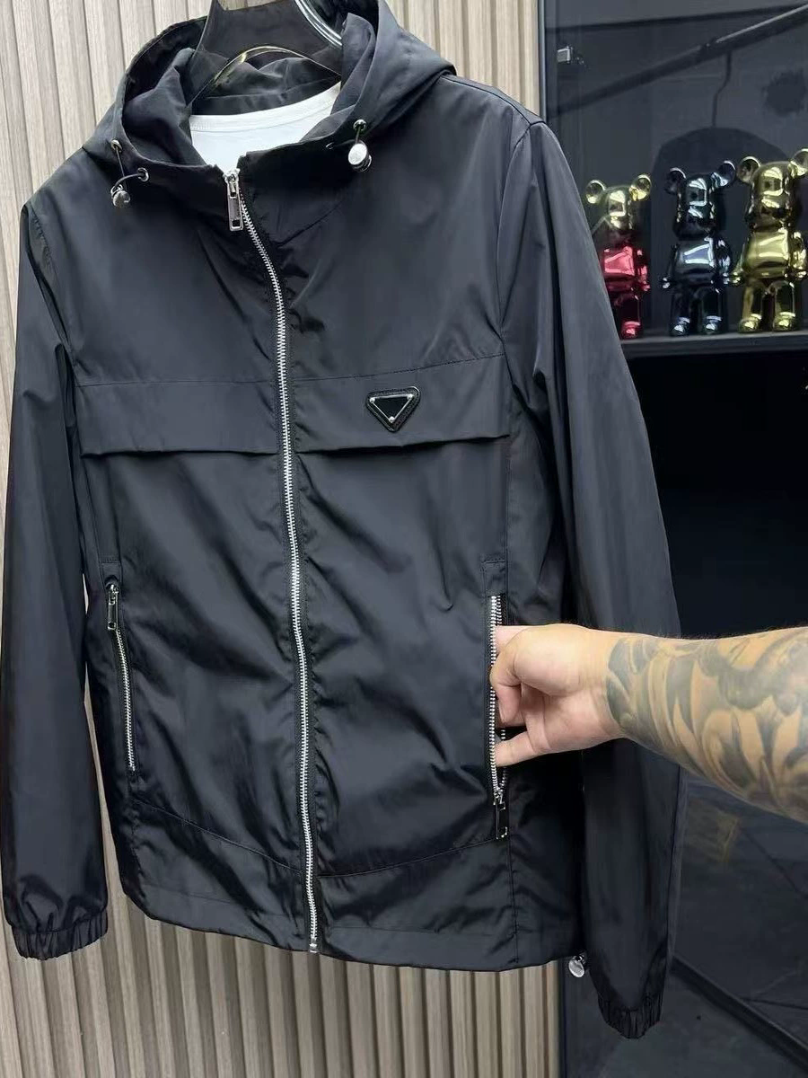 Luxury Designer Mens jackets Zipper jacket Men coat Business Casual Jogger Tracksuits Tops Jacket Set Casual jacket Travel Climb clothing Hiking Out