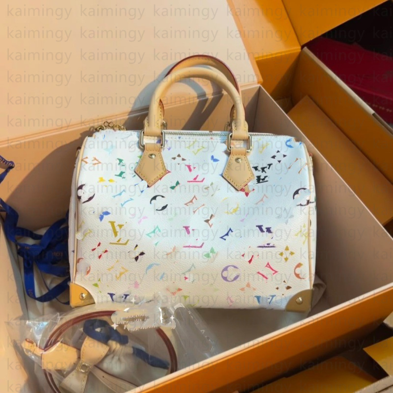 Sac à main pour femme, sac de maquillage en cuir véritable, sac seau, sac à coquille d'oreiller, sac de bowling à la mode, sac de shopping papill