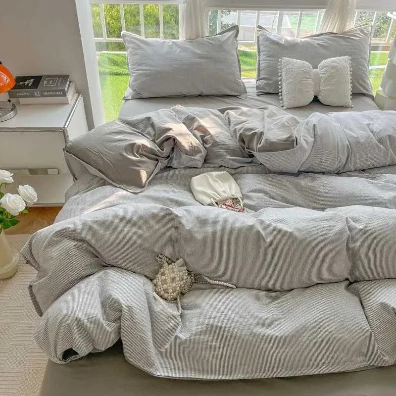YQW Parure de lit classique douce – Essentiels confortables pour la chambre à coucher