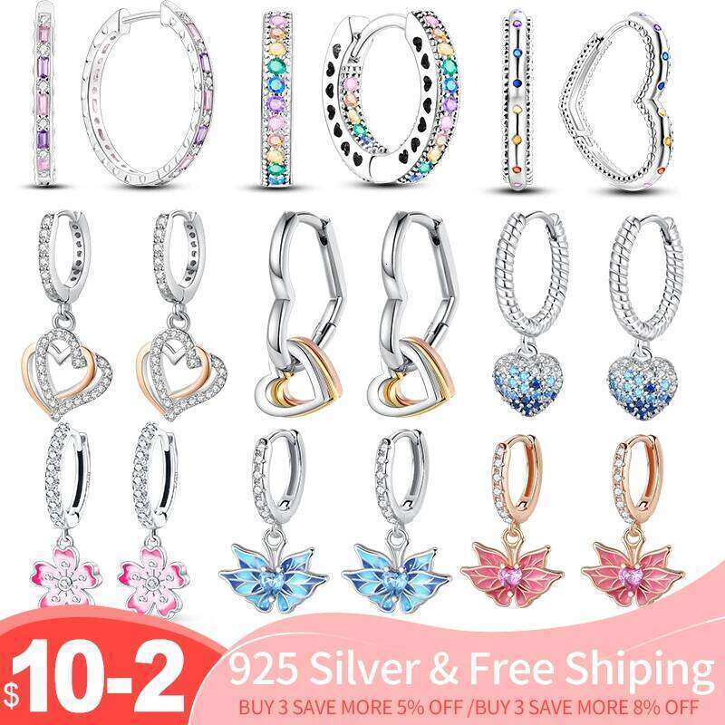 Hot Sale 925 Sterling Silver Spring Zircon Sunflower Stud Earrings For Women 2023 Trending Fashion Jewelry mother's day gift 88b18