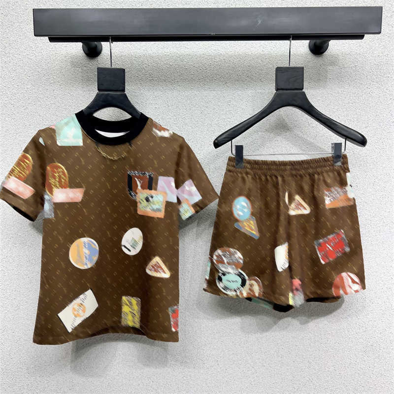 vêtements de créateurs femmes deux pièces pantalons t-shirt ensemble short et haut à la mode lettre Logo imprimé hauts et shorts mode d'été tenue